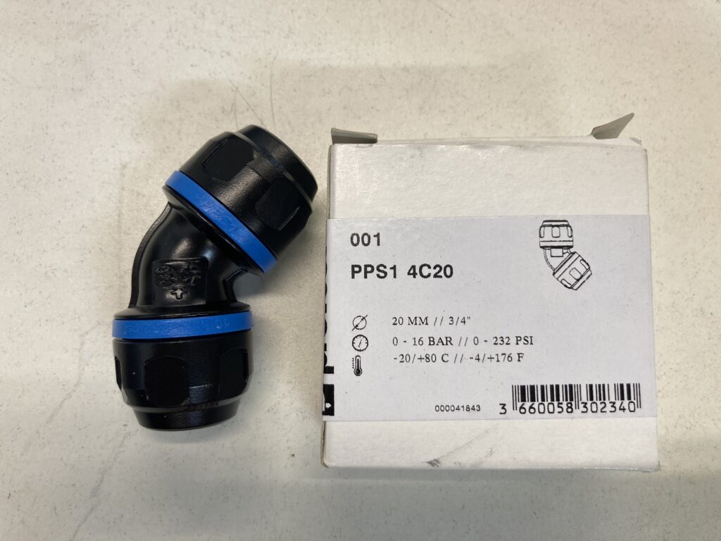 Coude égal Alu Prévost PPS1 4C20